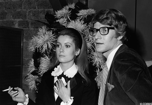 yves saint laurent and jacques de bascher