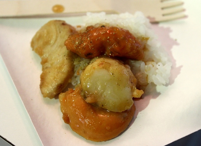 Teriyaki seafood